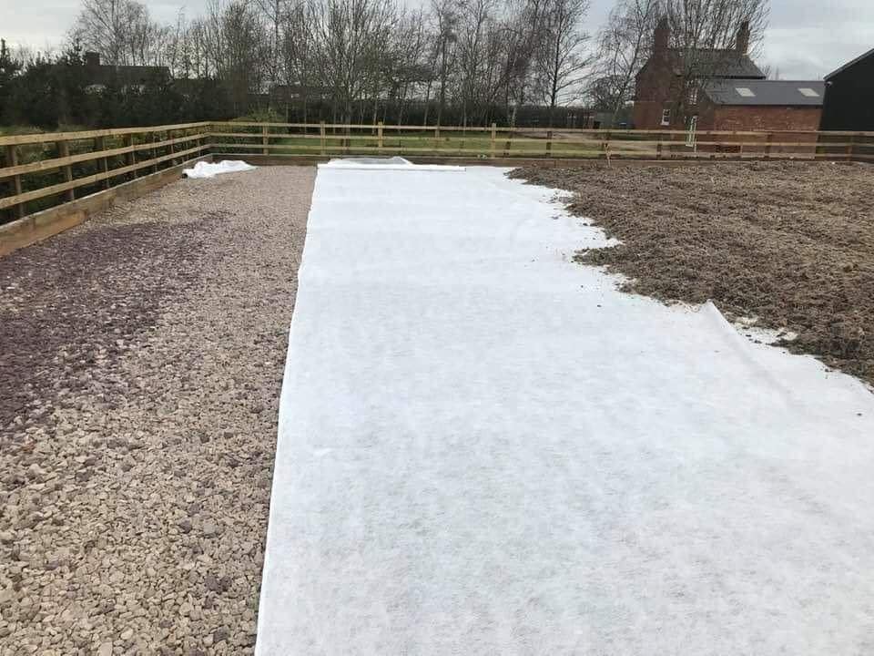 installing arena surface